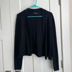Women’s Black 100% Merino Wool Cardigan